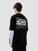 Long-sleeve T-shirt with silver GCDSWear print on the back - ALL FULL PRICE | GCDS