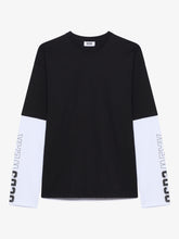 T-shirt a maniche lunghe con stampa GCDSWear multicolor sul retro - Abbigliamento Uomo | GCDS