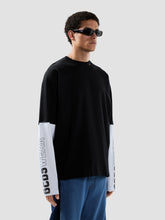 T-shirt a maniche lunghe con stampa GCDSWear multicolor sul retro - Abbigliamento Uomo | GCDS