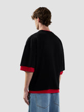 T-shirt over con logo solarizzato - Abbigliamento Uomo | GCDS