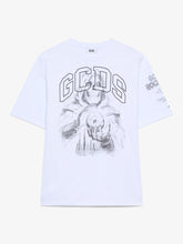 T-shirt con stampa gotica - Abbigliamento Uomo | GCDS