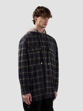 Camicia con cappuccio a quadri - Abbigliamento Uomo | GCDS