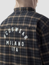 Camicia con cappuccio a quadri - Abbigliamento Uomo | GCDS