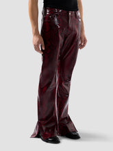 Python Faux Leather Trousers - ALL FULL PRICE | GCDS