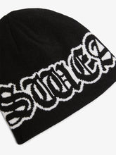 Felpa con cappuccio e stampa gotica - Nero | GCDS