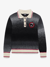 Maglia polo intrecciata dégradé con patch Kittho - Abbigliamento Donna | GCDS