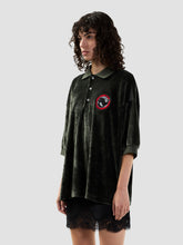 Chenille Kittho Patch Cropped Polo - ALL FULL PRICE | GCDS