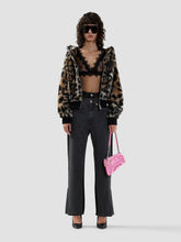 Pantaloni in denim a strati loose fit - Abbigliamento Donna | GCDS