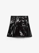 Minigonna plissettata in vinile - Abbigliamento Donna | GCDS