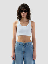 Top mini a costine logo lounge - Abbigliamento Donna | GCDS