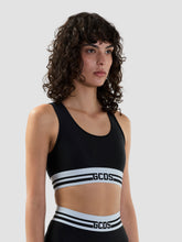 Top mini con righe e logo - Abbigliamento Donna | GCDS