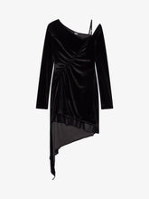 Abito in velluto con coulisse - Abbigliamento Donna | GCDS