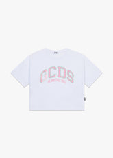 Logo Lounge Crop T-shirt - ALL FULL PRICE | GCDS