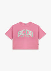 Logo Lounge Crop T-shirt - ALL FULL PRICE | GCDS