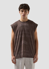 History Sleeveless T-shirt - ALL FULL PRICE | GCDS