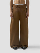 Pantaloni ampi in gabardina - Abbigliamento Uomo | GCDS