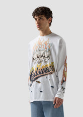 Riders Long-Sleeve T-shirt - ALL FULL PRICE | GCDS