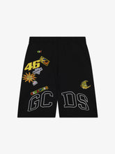 Vr46 T-Shirt With Patches - Black | GCDS