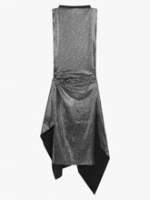 Sparkling Asymmetrical Midi Dress - Dalla passerella | GCDS
