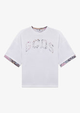 Laser-Cut Logo Oversized T-shirt - ALL FULL PRICE | GCDS