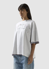 Laser-Cut Logo Oversized T-shirt - ALL FULL PRICE | GCDS