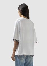 Laser-Cut Logo Oversized T-shirt - ALL FULL PRICE | GCDS