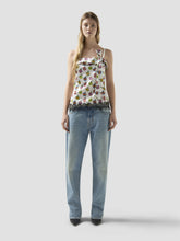 Top a fascia con stampa "Apple" all over e fiocco - Abbigliamento Donna | GCDS