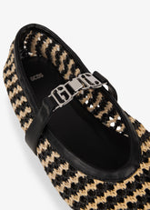 Cube Heel Mule - Black | GCDS