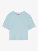 Ribbed Logo Lounge Crop T-shirt - ALL FULL PRICE | GCDS