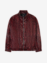 Giacca con stampa pitone - Rosso | GCDS