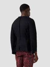 Round-Shoulder Jacket - Black | GCDS