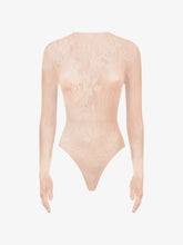 Body seamless con maniche a guanto e logo - Abbigliamento Donna | GCDS