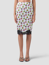 All Over Apple Pencil Skirt