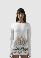 Riders Long-Sleeve Mini Dress - ALL FULL PRICE | GCDS