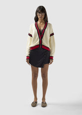 College Logo Lounge Cardigan - ALL FULL PRICE | GCDS