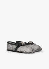 Ballerine con morsetto e strass - ALL FULL PRICE | GCDS