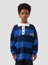 Long-Sleeved Knitted Polo Shirt - Boy | GCDS