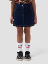 Denim Skirt - Dark Blue | GCDS
