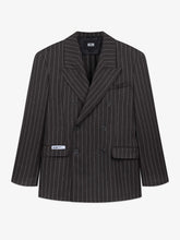 Blazer Preppy con Logo - Grigio Magnetico | GCDS
