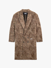 Giuly Brushed-Effect Coat - FULL PRICE ONLY | GCDS