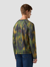 Long Sleeve Waffle Camouflage T-Shirt