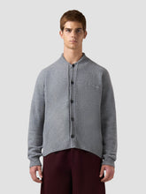 Tailored Varsity Cardigan - Grey | GCDS