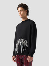 Crew Neck Sweatshirt with Mesh Effect - FULL PRICE ONLY | GCDS