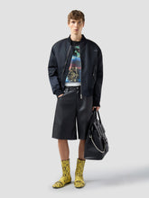 Faux leather shorts - Black | GCDS