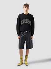 Crewneck Sweatshirt with Studded Logo - FULL PRICE ONLY | GCDS