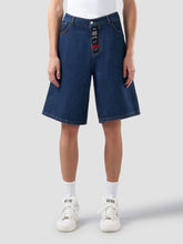 Denim Shorts with Logo - FULL PRICE ONLY | GCDS