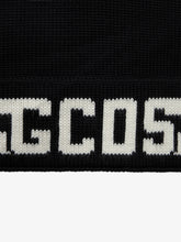 Scarf with Logo - Black | GCDS