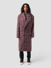 Giuly Brushed Coat - Mauvewood | GCDS