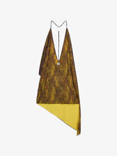 Abito asimmetrico Python - Giallo | GCDS