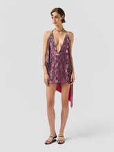 Abito asimmetrico Python - Abbigliamento Donna | GCDS